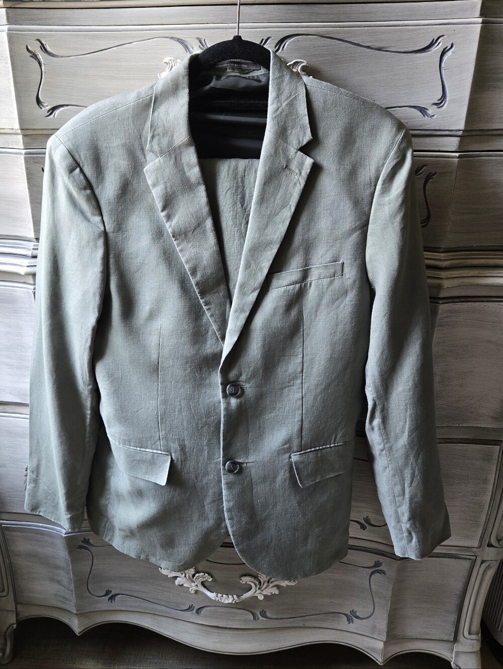 H&M Light Linen Blend Suit